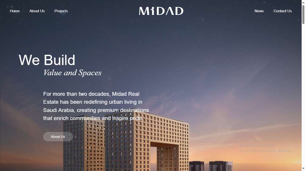 منصة مِداد العقارية (Midad Real Estate Platform)