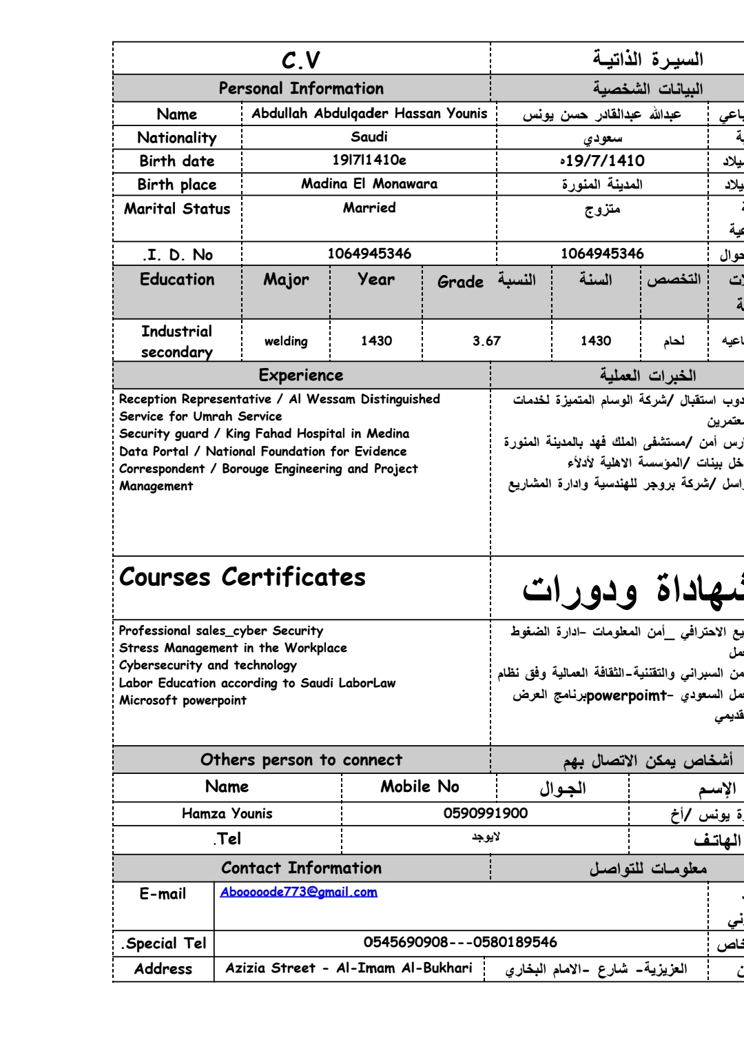 عمل 2